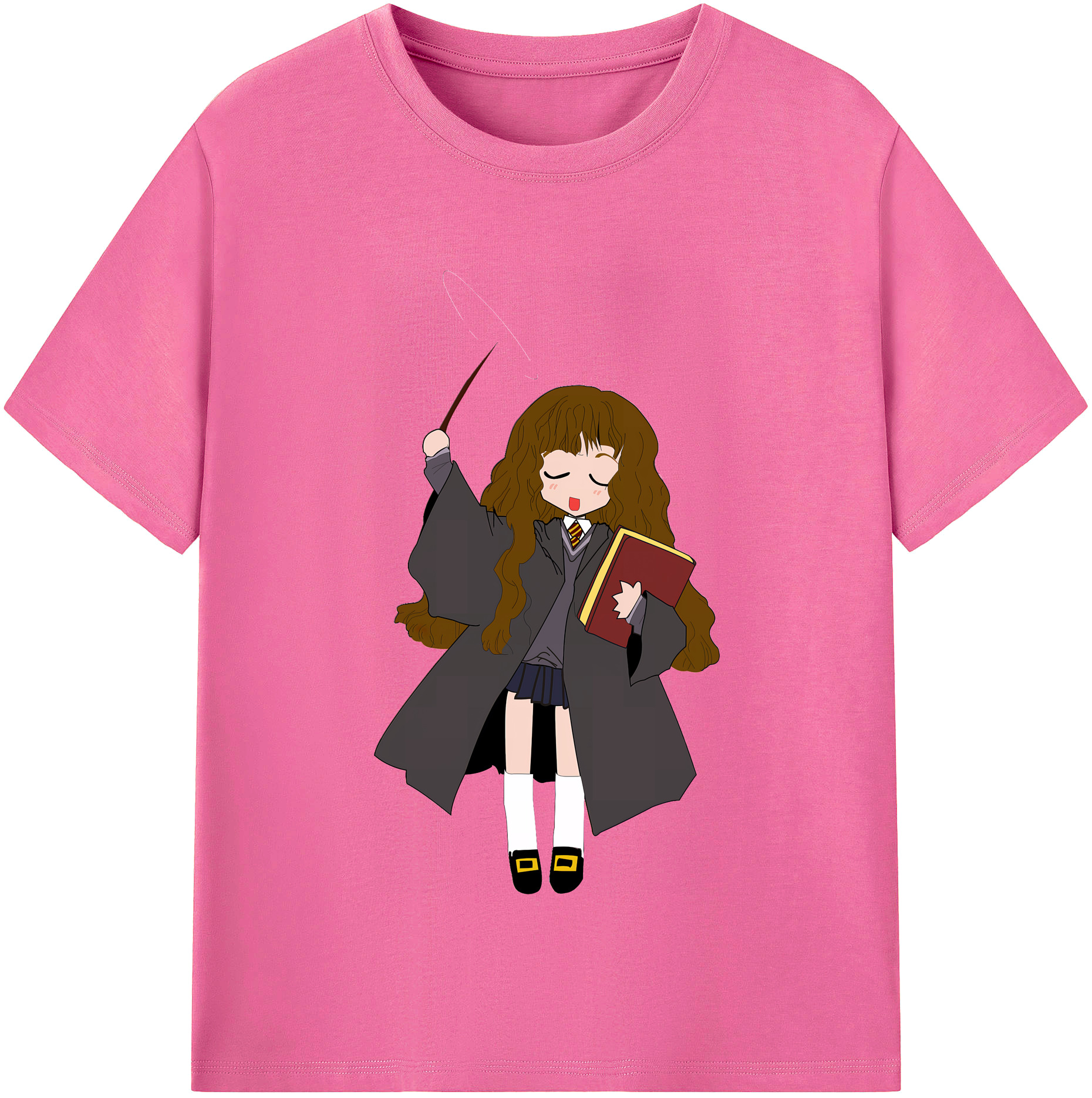 （画像用） Harry Potter ハリー・ポッターシリーズ レディースカジュアルプリントTシャツ（綿100％）
